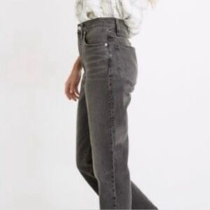 Madewell High Rise Jeans in Gray